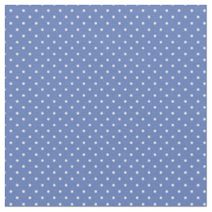 Blauwe kleine Stippen Stof