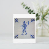 Blauwe klep verwijderen - Sjabloon Kaart (Staand voorkant)