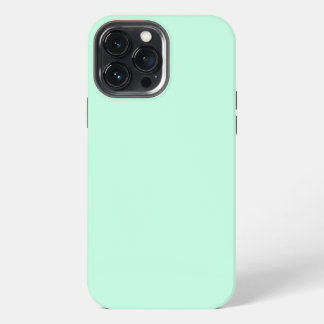 Blauwe kleur achtergrond iPhone 13 pro max hoesje