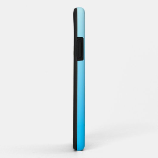 Blauwe kleur verloop achtergrond Case-Mate iPhone case (Achterkant/rechts)