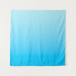 Blauwe kleur verloop achtergrond wandkleed