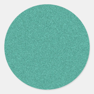 Blauwe kleurenblanco aangepaste rendy legante Sjab Ronde Sticker