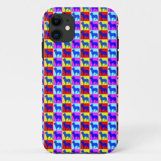 Blauwe kleurenwand voor Heelers iPhone 11 Hoesje
