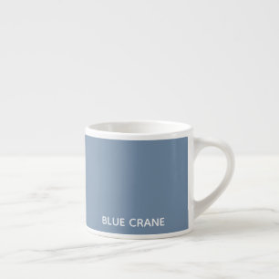 Blauwe kleurnaam voor kraanblauw espresso kop