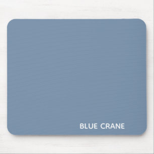Blauwe kleurnaam voor kraanblauw muismat