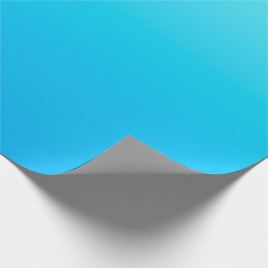 Blauwe kleurverloop cadeaupapier (Hoek)