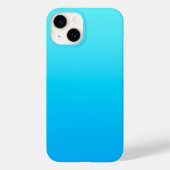 Blauwe kleurverloop Case-Mate iPhone case (Achterkant)