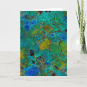 Blauwe Klif Chrysocolla Kaart