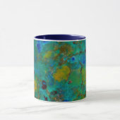 Blauwe Klif Chrysocolla Mok (Midden)