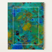 Blauwe Klif Chrysocolla Planner (Achterkant)
