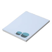 Blauwe koekjes notitieblok (Gedraaid)