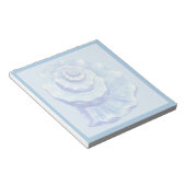 Blauwe Kongschelp Notitieblok (Schuin)