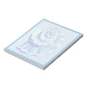Blauwe Kongschelp Notitieblok (Gedraaid)