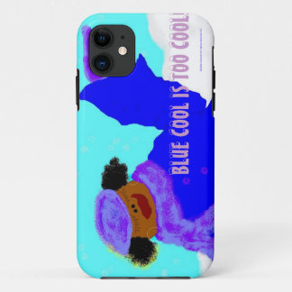 BLAUWE KOOL iPhone 11 HOESJE
