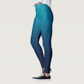 Blauwe koolstofvezel leggings (Links)