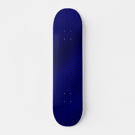 Blauwe koolstofvezel skateboard (Voorkant)