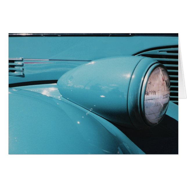 Blauwe koplamp (Voorkant Horizontaal)