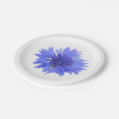 Blauwe korenbloem - Papieren Bord (Gekanteld)
