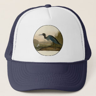 Blauwe Kraanvogel Reiger Audubon Kunst Kust Kunst Trucker Pet