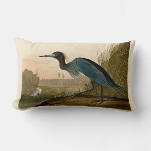 Blauwe Kraanvogel Reiger Audubon Prent Kustkunst Kussen