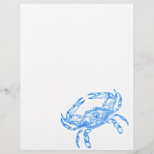 blauwe krab (Achterkant)