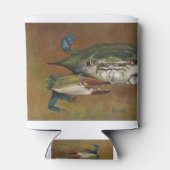 Blauwe krab blikjeskoeler (Achterkant)