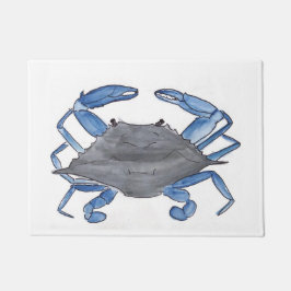 Blauwe krab Doormat Deurmat