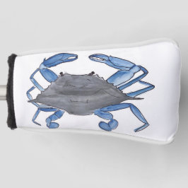 Blauwe krab  golfheadcover