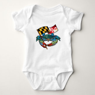 Blauwe krab Maryland Romper