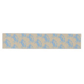  blauwe krab medium tafelloper (Horizontaal)