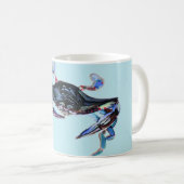 Blauwe krab mok (Voorkant rechts)