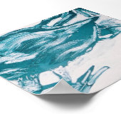 blauwe krab poster (Hoek)