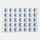 Blauwe krab theedoek (Horizontaal)