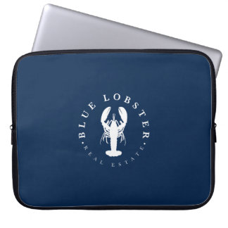Blauwe Kreeft Marine Laptop/iPad hoes