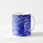 Blauwe Kristal Koffiemok (Voorkant rechts)