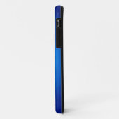 Blauwe kunst Case-Mate iPhone case (Achterkant/links)
