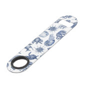 blauwe kust speed flessenopener (Voorkant Gekanteld)