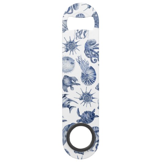 blauwe kust speed flessenopener (Voorkant)