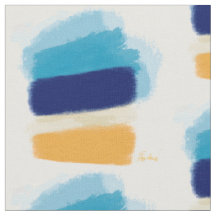 Blauwe kustpenseelverbinding door Margaret Juul