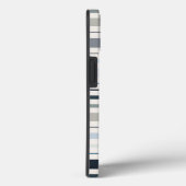 Blauwe Kuststrepen Case-Mate iPhone Case (Achterkant / Rechts)