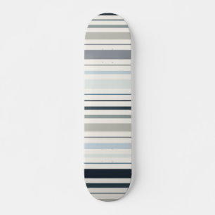 Blauwe Kuststrepen Skateboard