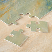 Blauwe kuststrook legpuzzel (Zijkant)