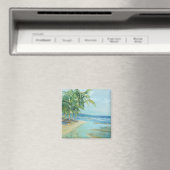 Blauwe kuststrook magneet (Insitu (Vaatwasser))