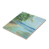 Blauwe kuststrook tegeltje (Zijkant)