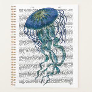 Blauwe kwal planner