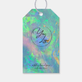 Blauwe Labels voor optische cadeaus | Labels voor  Cadeaulabel