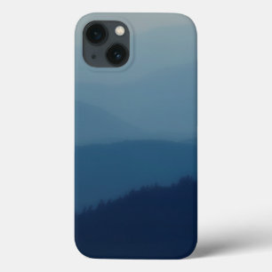 Blauwe lagen iPhone 13 hoesje