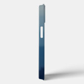 Blauwe lagen Case-Mate iPhone case (Achterkant / Rechts)