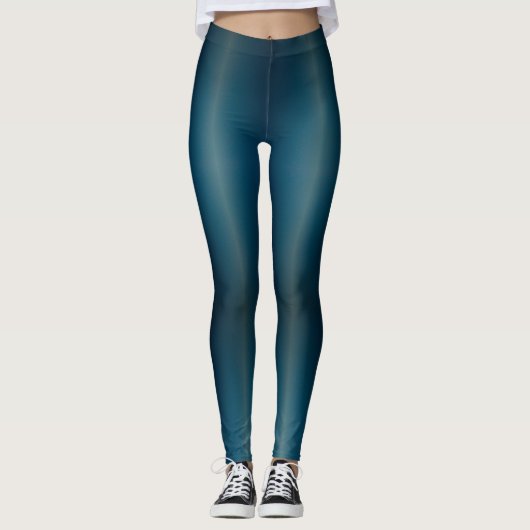 blauwe lagune leggings (Voorkant)