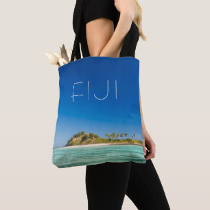 Blauwe Lagune Zeegezicht, Fiji Draagtas
